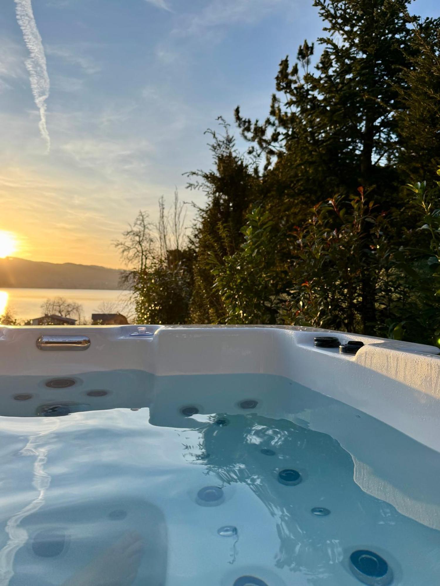 Orange Lounge Attersee Weyregg Exterior foto